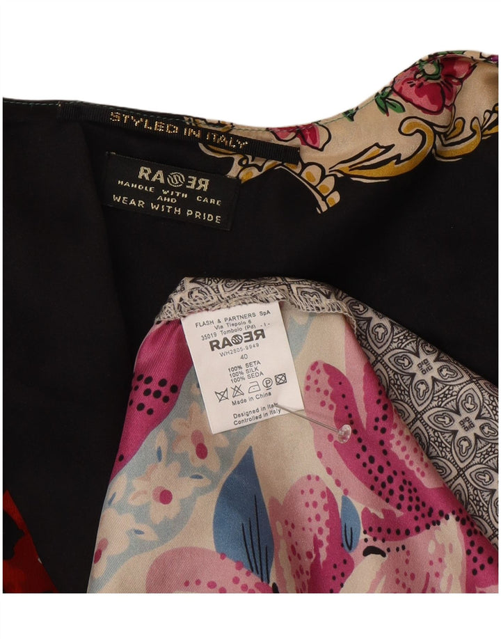 Rochie A-Line Vintage Femei cu maneci lungi IT 40 Medium Multicolor