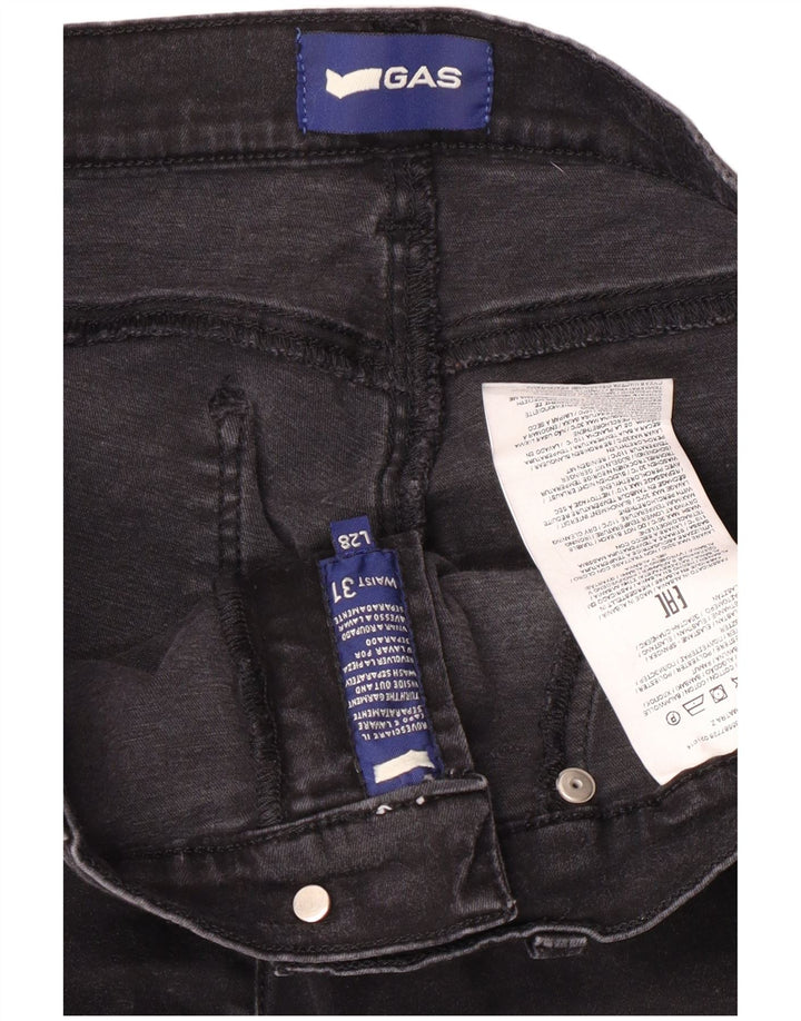 Blugi slim pentru femei Gas W31 L28 bumbac negru