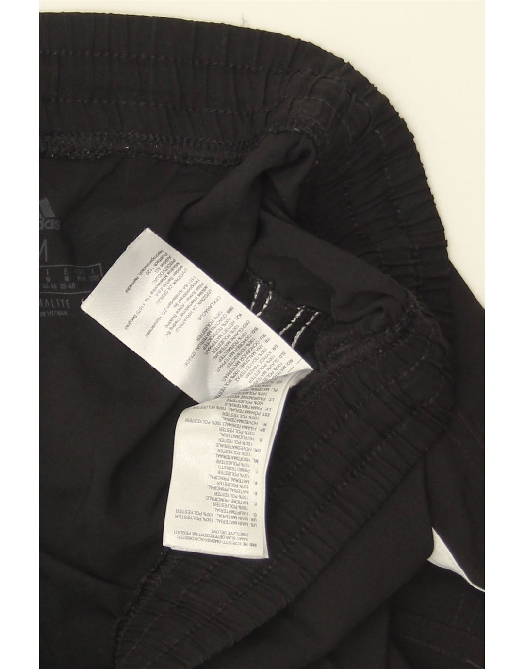 Pantaloni scurți sport Climalite Adidas pentru femei UK 12/14 Poliester mediu negru