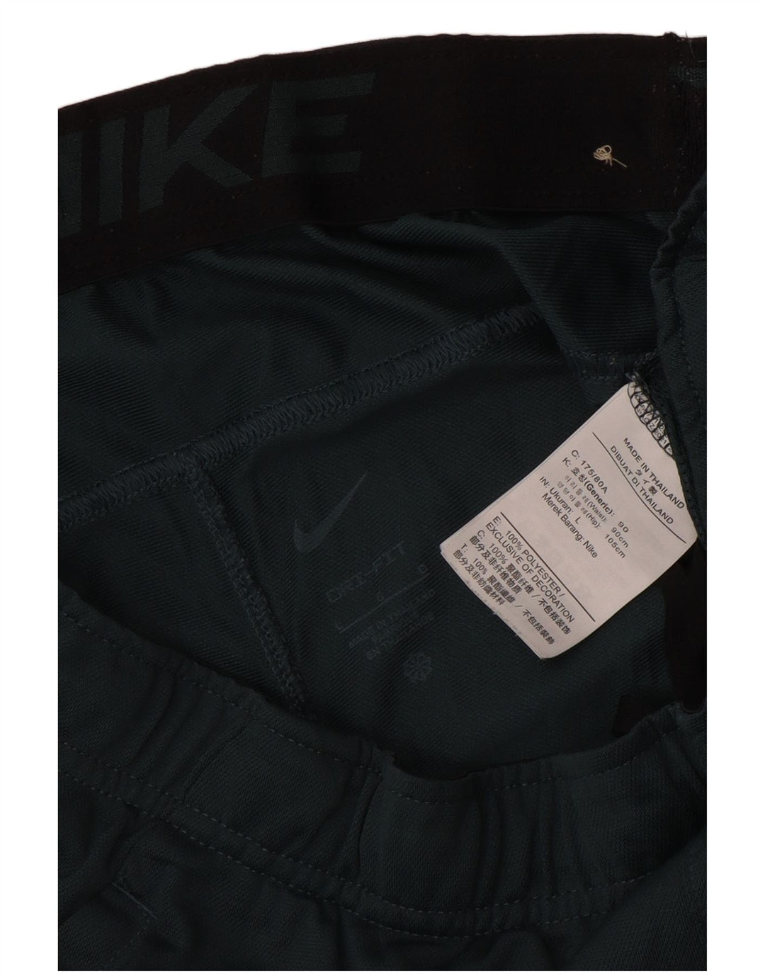 Pantaloni scurți sport Nike Dri Fit pentru bărbați, mari, verde, poliester