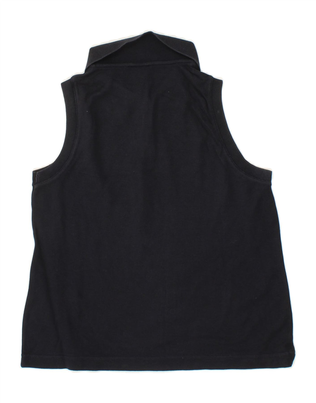 FILA Womens Sleeveless Polo Shirt IT 46 Large Navy Blue Vintage Fila and Second-Hand Fila from Messina Hembry 