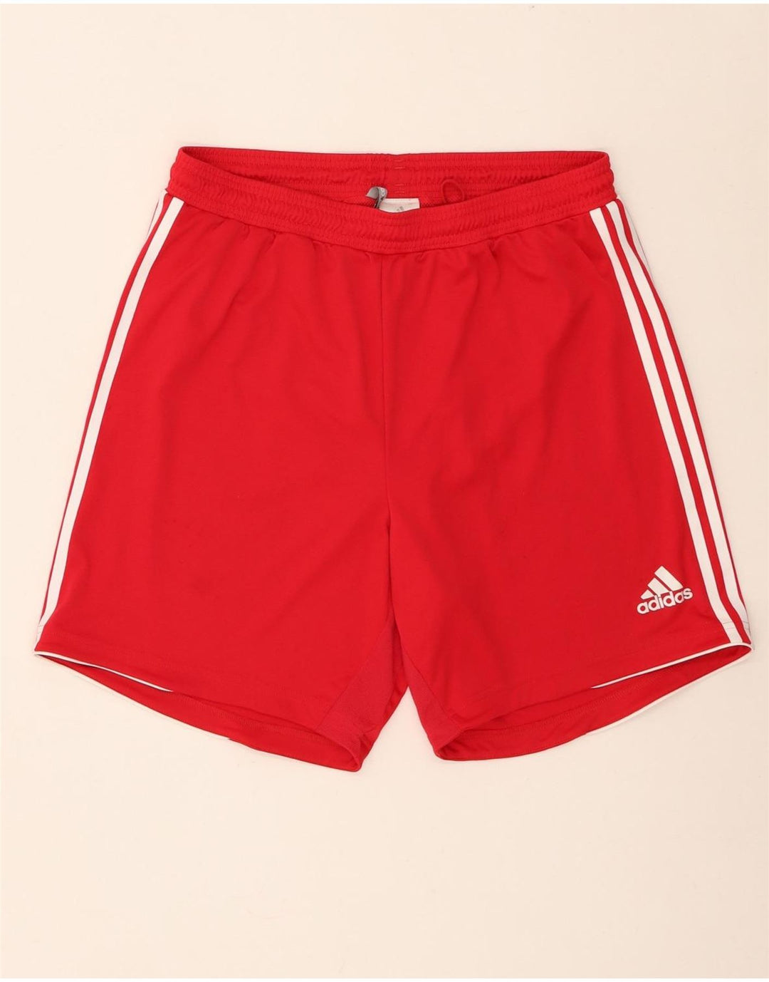 Pantaloni scurți sport pentru bărbați Adidas Climacool, poliester roșu mediu