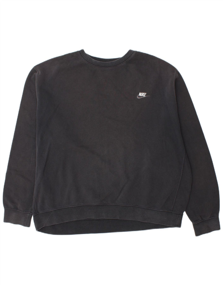 Pulover NIKE pentru bărbați, cu tăiere largă, 2XL, negru