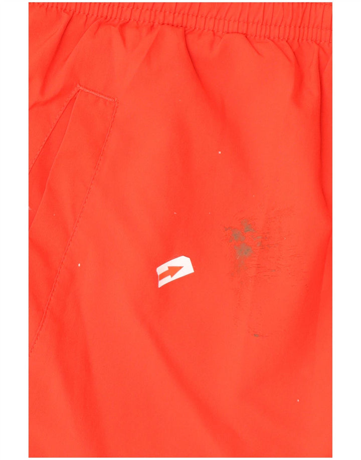 Pantaloni scurți sport grafic Puma pentru bărbați, roșii mici
