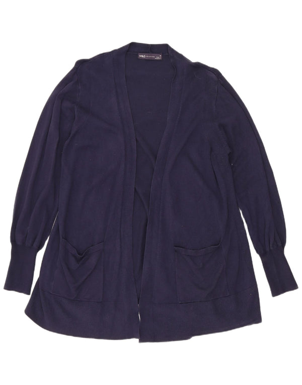 Pulover cardigan pentru femei Marks & Spencer, mediu bleumarin