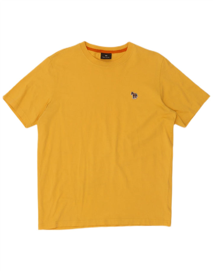 Tricou pentru bărbați Paul Smith Top din bumbac galben mediu