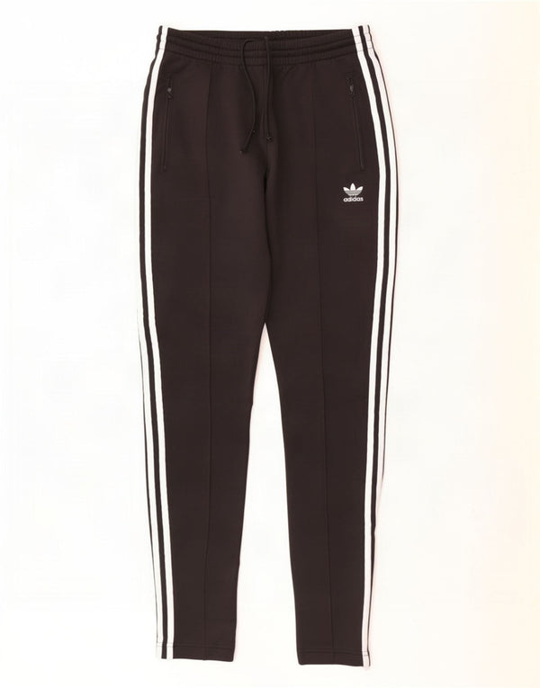 Pantaloni de trening Adidas pentru femei UK 8 Small Black Bumbac