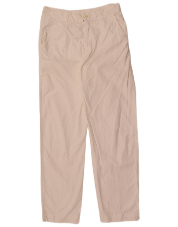 Pantaloni chino drepti pentru bărbați Mash W30 L32 alb