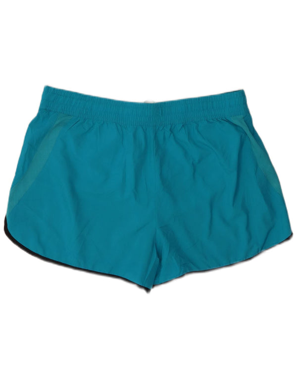 Pantaloni scurti sport Fila pentru femei UK 18 XL, albastru, poliester