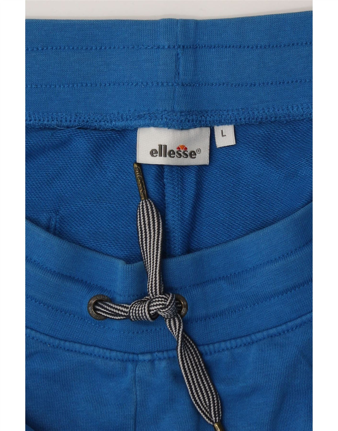 Pantaloni scurți sport grafic Ellesse pentru bărbați, mari, albastru, bumbac