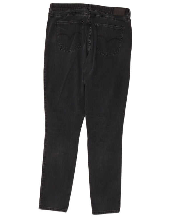 Blugi skinny cu talie înaltă pentru femei LEVI'S 721 W33 L30 bumbac gri