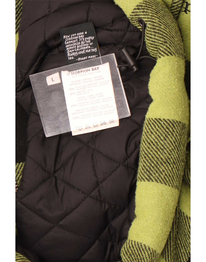 Jachetă Windbreaker cu grafică pentru bărbați Scorpion Bay UK 40, verde, mare