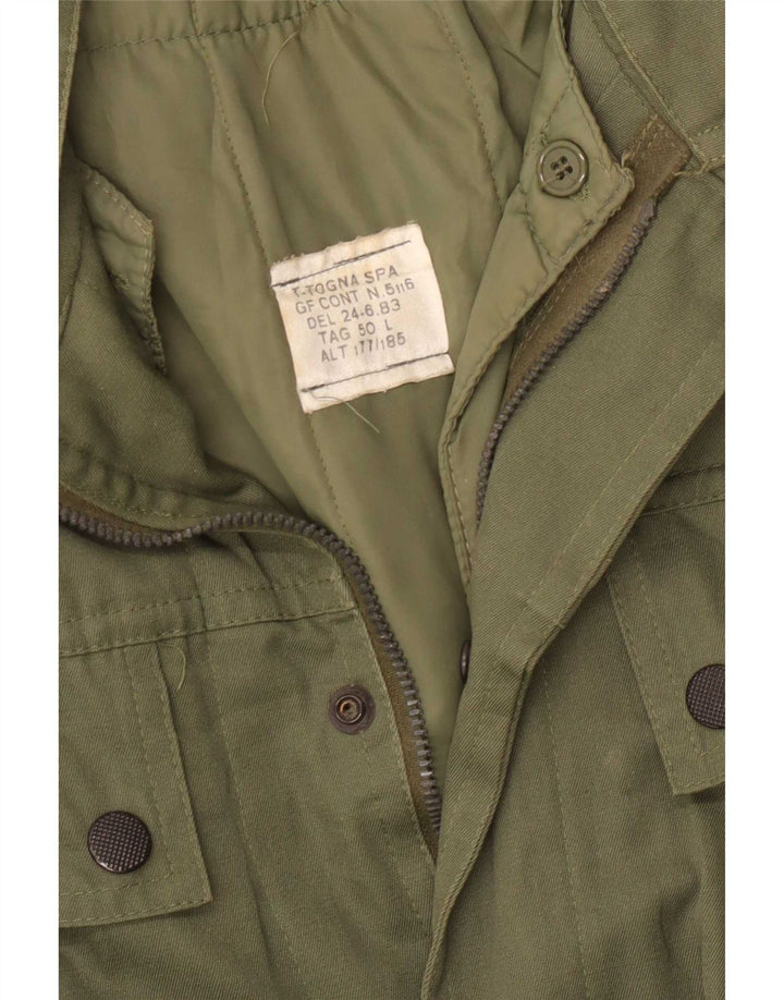 Jachetă Parka Vintage pentru bărbați IT 50 Large Khaki