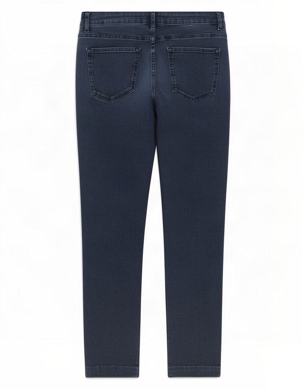 Blugi drepti pentru femei Marks & Spencer UK 12 Medium W30 L27 Bleumarin