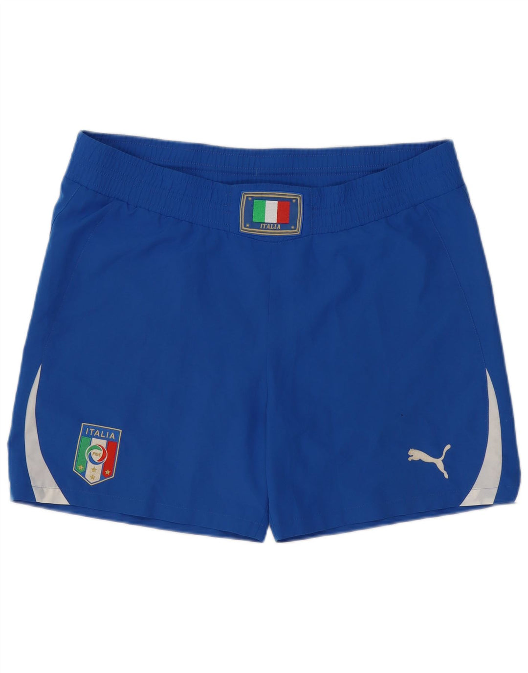 Pantaloni scurți Puma Italia Graphic Sport pentru bărbați, mari, albastru, poliester