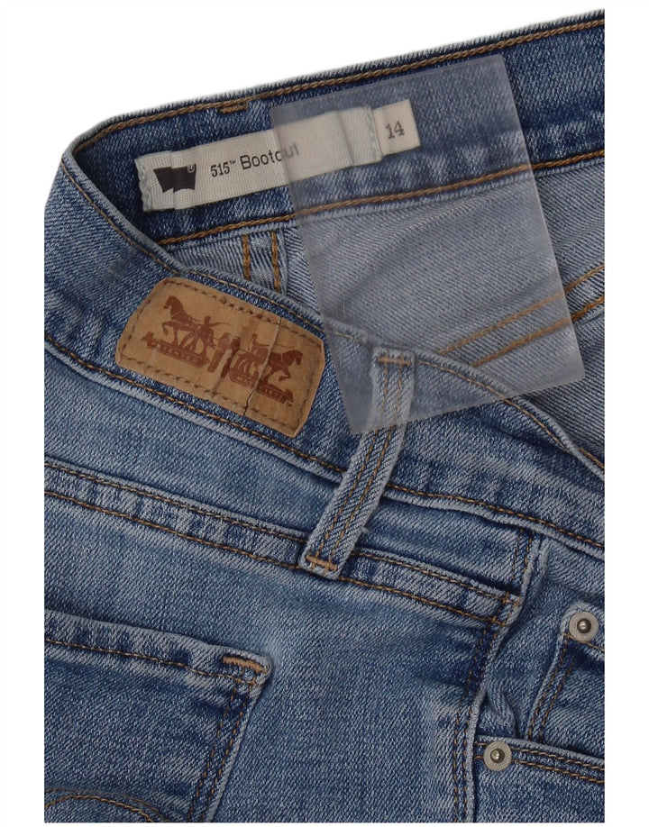 Blugi LEVI'S 515 Bootcut pentru femei US 14 XL W34 L31 Albastru