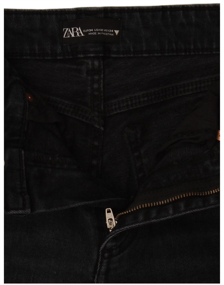 Blugi pentru femei Bootcut Zara EU 34 2XS L24 L25 Bleumarin