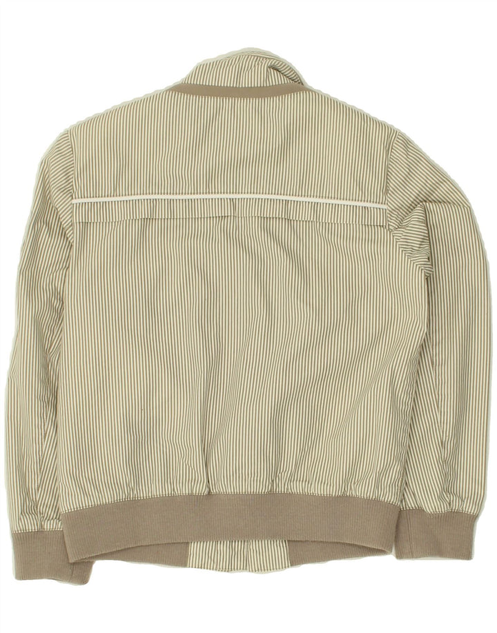 GEOX Boys Bomber Jacket 5-6 Years Beige Striped Polyamide Vintage Geox and Second-Hand Geox from Messina Hembry 