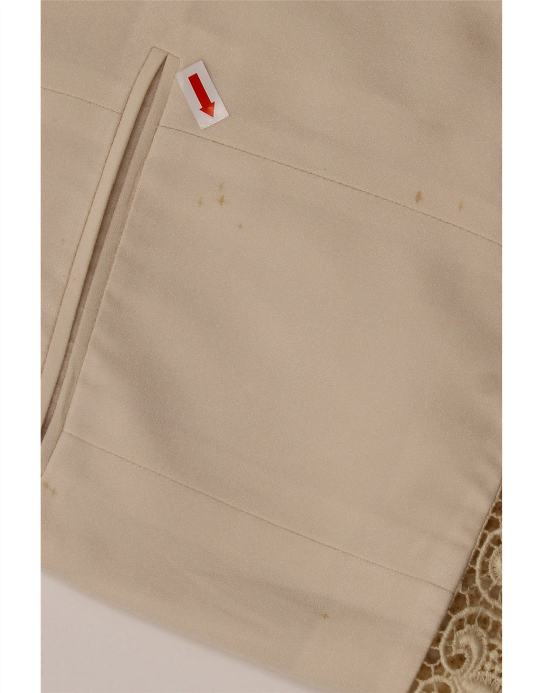 LUISA SPAGNOLI Jachetă pentru femei cu 3 nasturi IT 42 Medium Bej Acetat