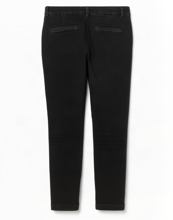 Pantaloni tăiați pentru femei Gap Signature US 6 Medium W30 L25 Bleumarin