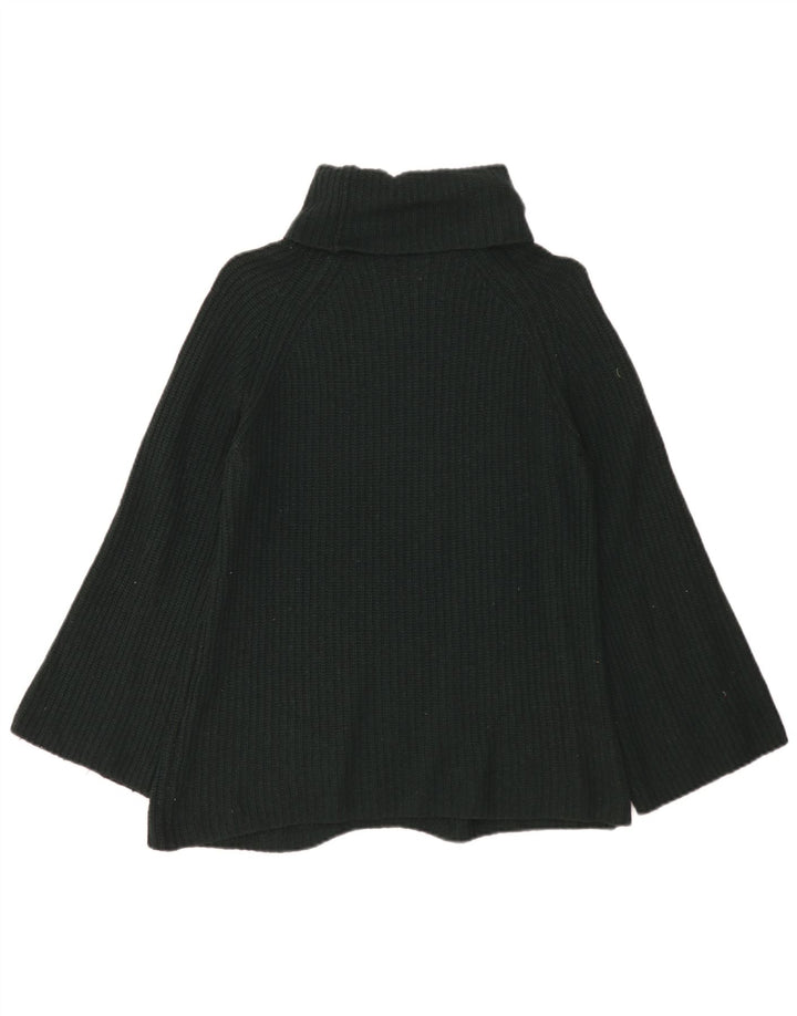 Pulover pentru femei Massimo Dutti cu gât rulat, UK 10, lână verde mică