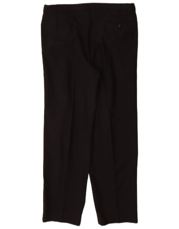 Pantaloni chino pentru bărbați Marks & Spencer St. Michael Pegged W32 L31 negru