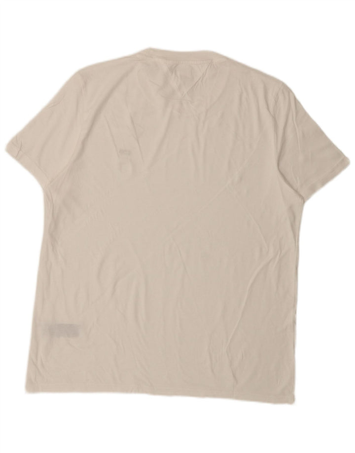 Tricou pentru bărbați Tommy Hilfiger Top 2XL Bumbac alb