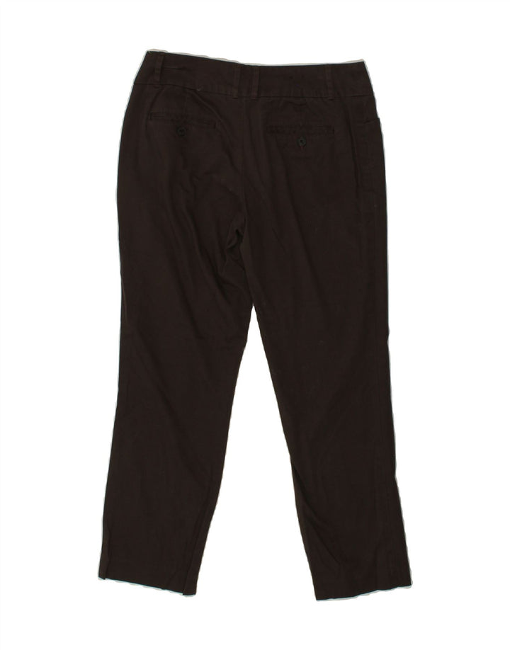 MOSSIMO Womens Stretched Slim Casual Trousers US 4 Small W30 L26 Brown Vintage Mossimo and Second-Hand Mossimo from Messina Hembry 