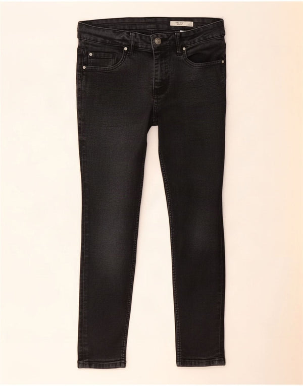 Marks & Spencer Blugi skinny The Ivy Crop pentru femei UK 12 Medium W30 L24 Negri
