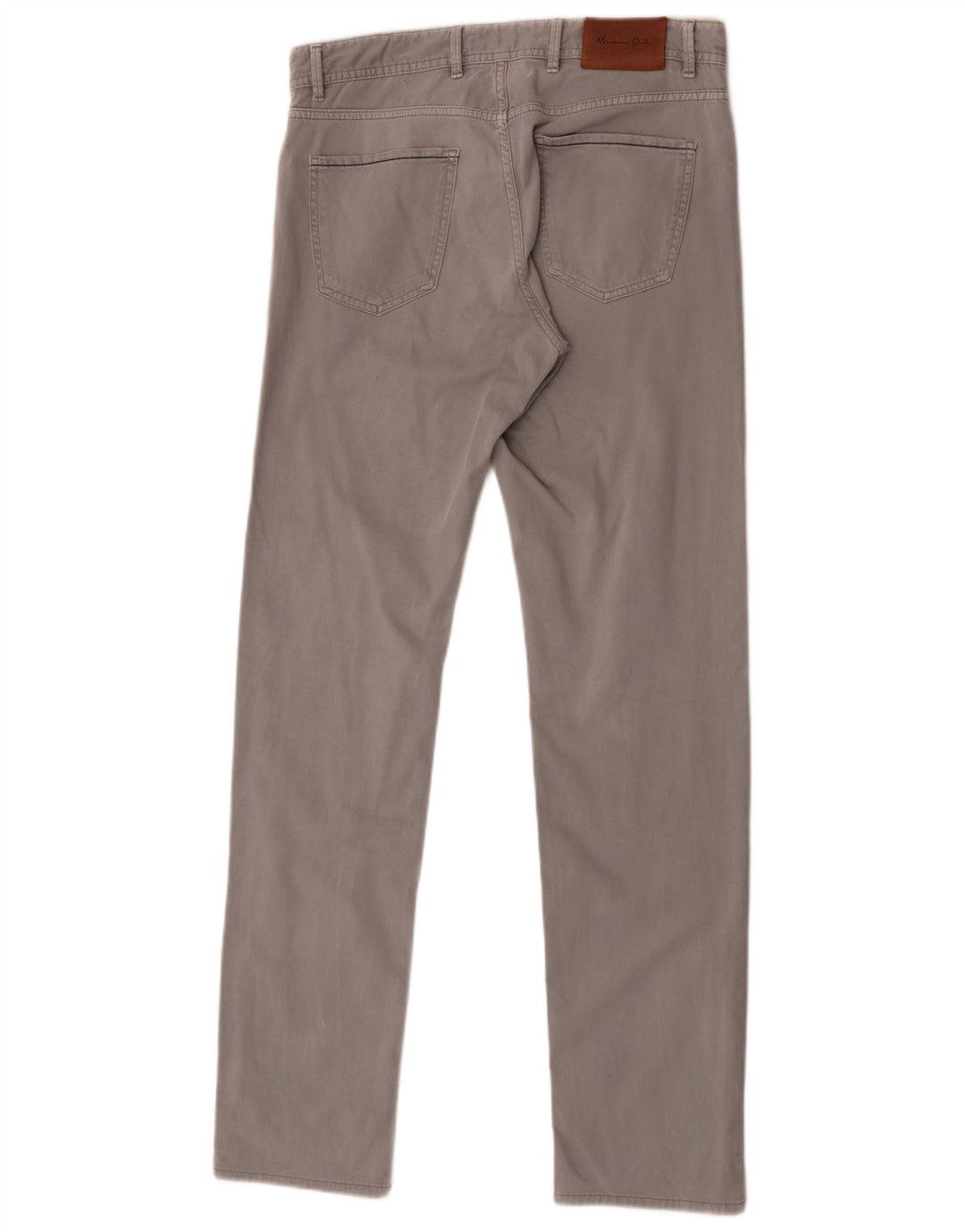 Massimo Dutti Pantaloni casual Slim Fit pentru bărbați EU 40 Mediu L32 L34 Gri