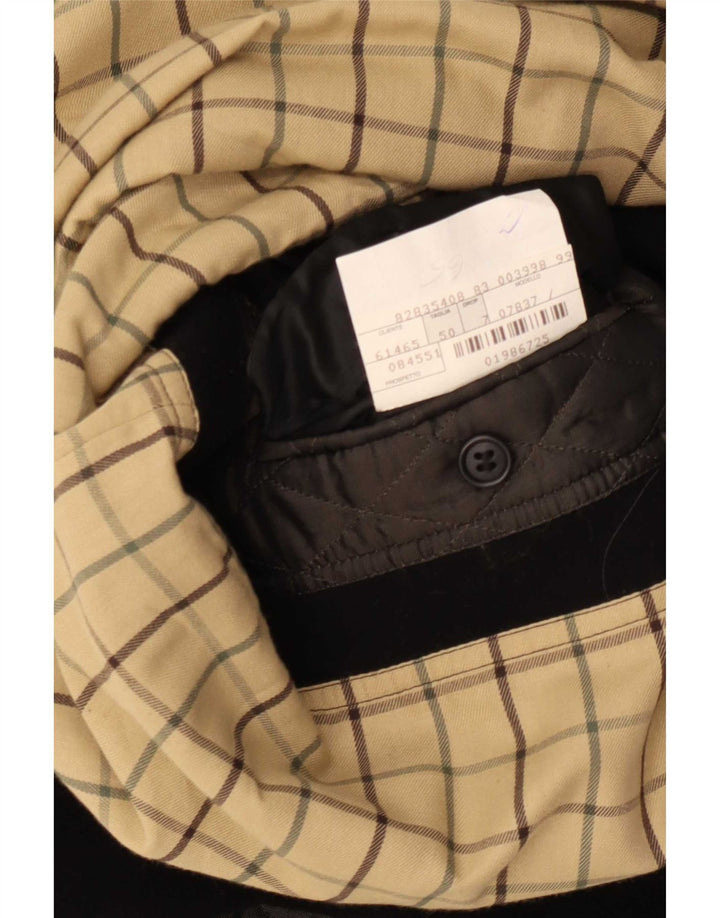 Pardesiu pentru bărbați Pierre Cardin IT 50 mare lână neagră