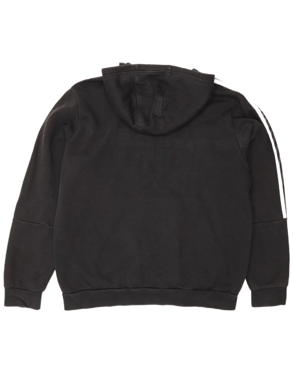 Adidas pentru bărbați Graphic Hoodie Jumper XL, negru, bumbac, sport