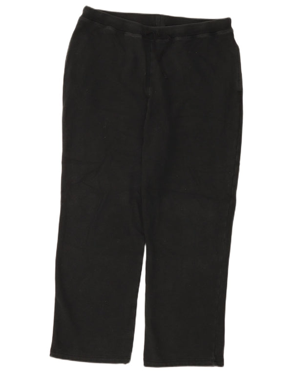 Pantaloni de trening pentru femei Marks & Spencer UK 16, mare, negru, bumbac