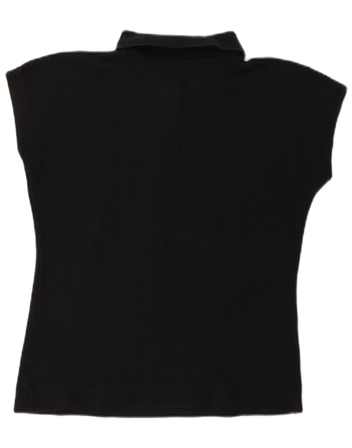 Tricou Polo Femei Fila IT 46 Mare Bumbac Negru