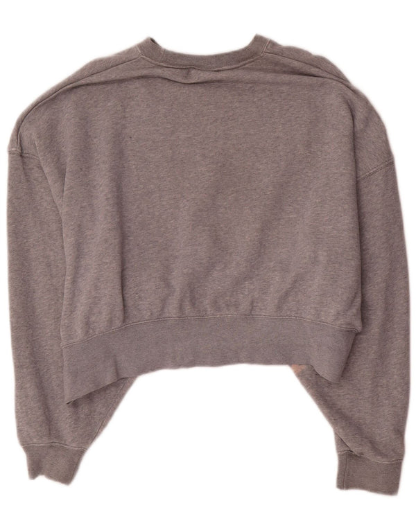 Hanorac supradimensionat pentru femei Nike UK 6 XS bumbac gri