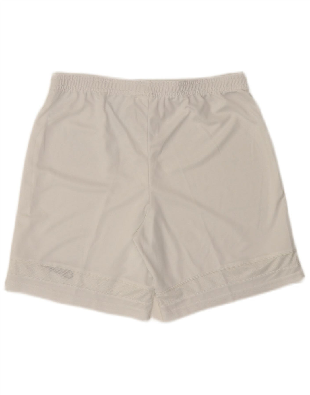 Pantaloni scurți sport NIKE Dri Fit pentru bărbați, poliester alb mediu