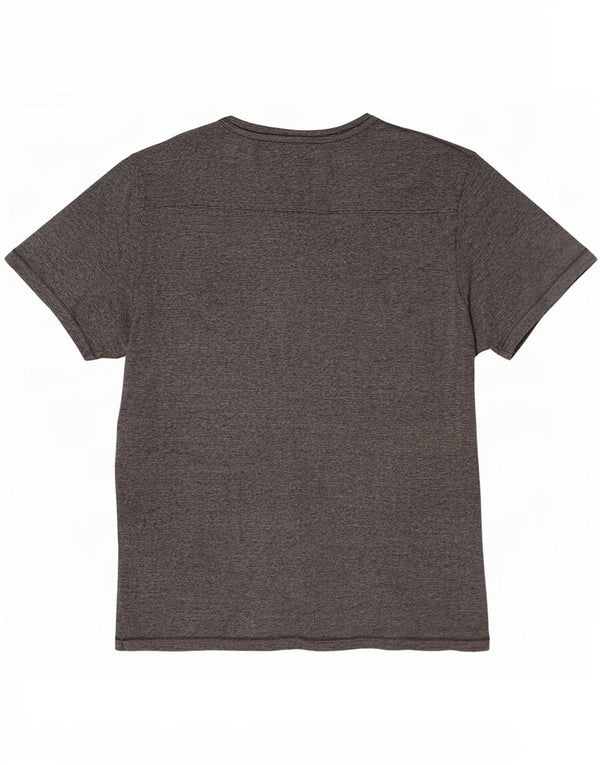 Tricou pentru bărbați French Connection Top 2XL Gri bumbac cu dungi