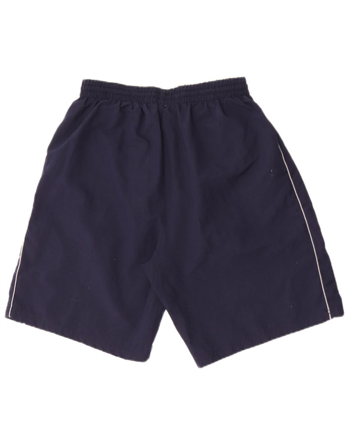 Pantaloni scurți sport grafic Umbro pentru bărbați, mari, bleumarin, poliester