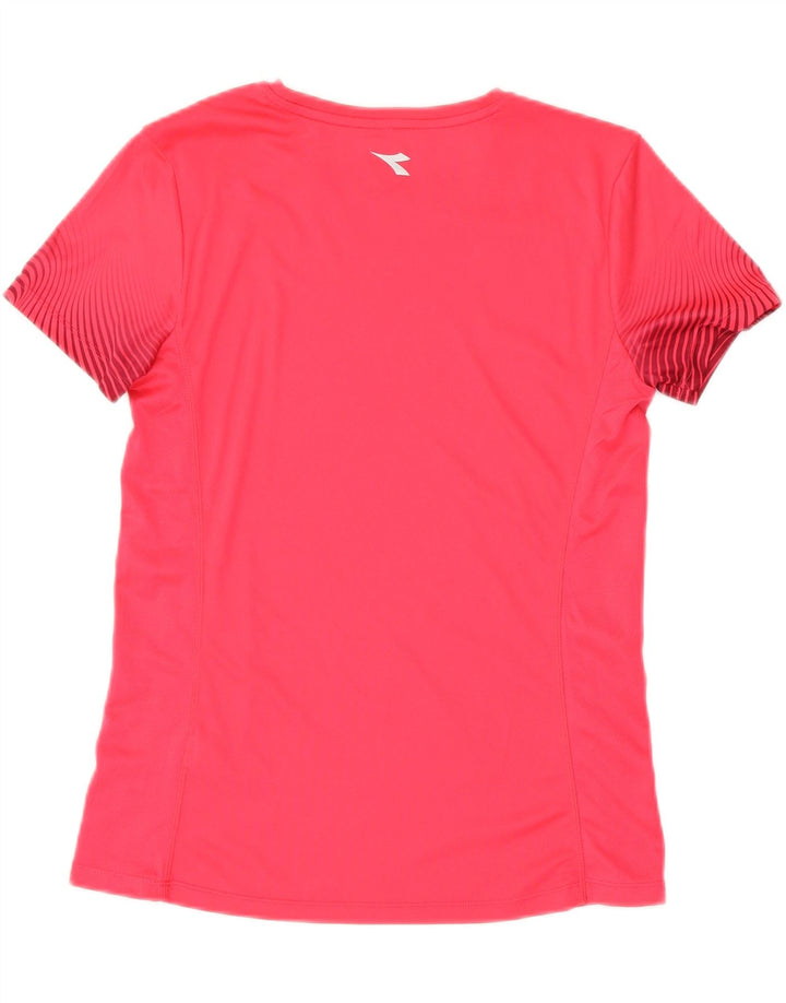Tricou Diadora Femei Top UK 14 Large Pink Poliester