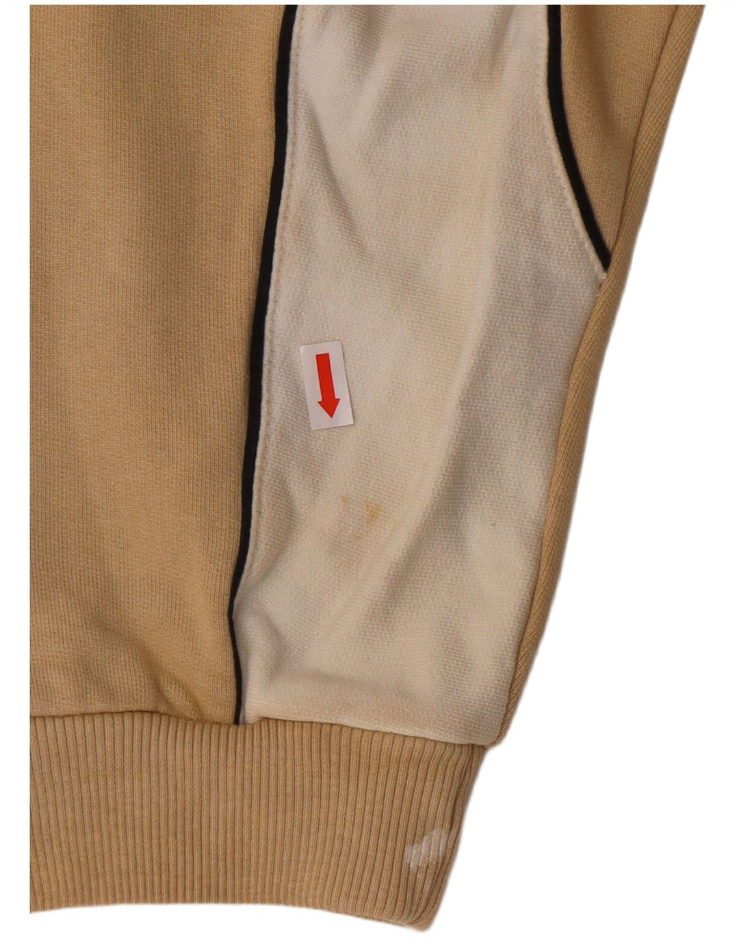 IGUANA Pulover grafic pentru bărbați XL bumbac bej