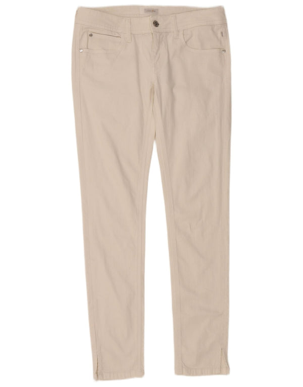 MELTIN' POT Blugi skinny pentru femei W29 L32 Bumbac alb