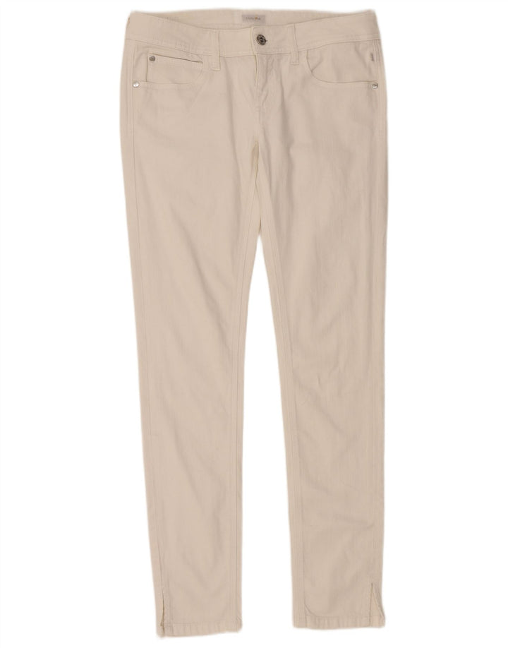 MELTIN' POT Blugi skinny pentru femei W29 L32 Bumbac alb