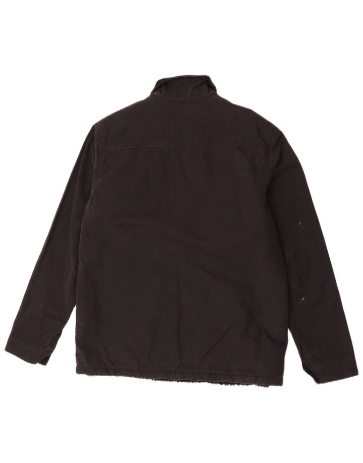 Jachetă pentru bărbați Superdry Sherpa Utility UK 36 Small Black Bumbac