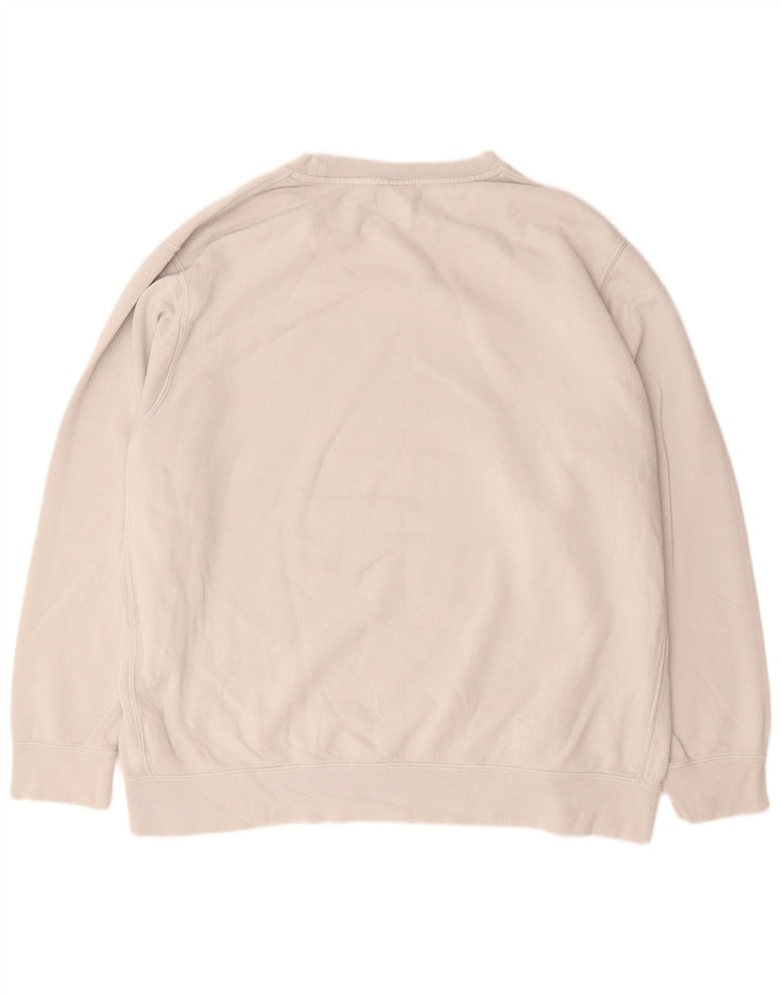 Pulover Nike Grafic pentru bărbați, bumbac alb 2XL