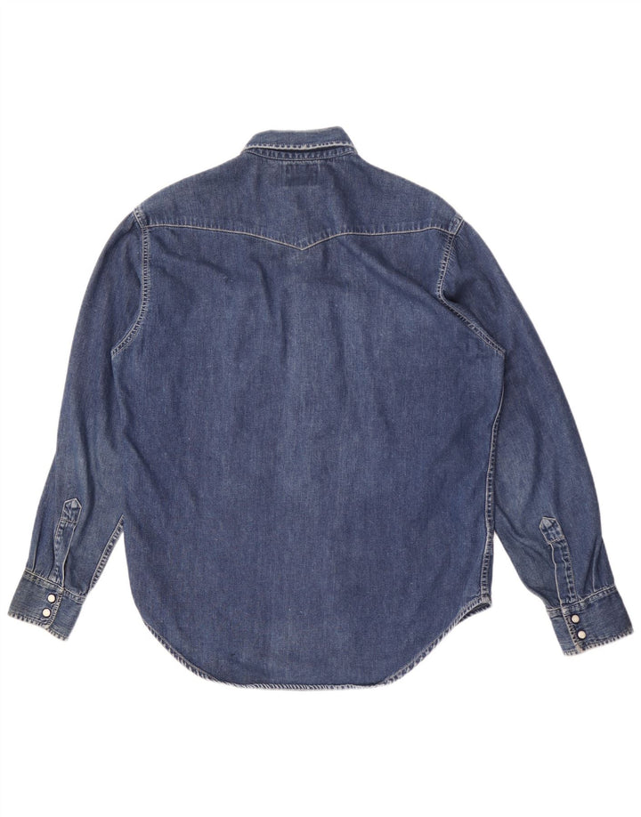 Cămașă de blugi pentru bărbați Levi's, bumbac albastru mediu