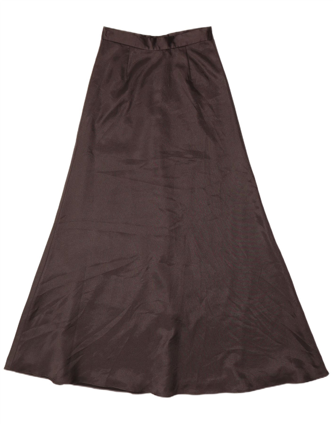 Fusta Maxi Vintage pentru femei UK 6 XS W24 Poliester negru