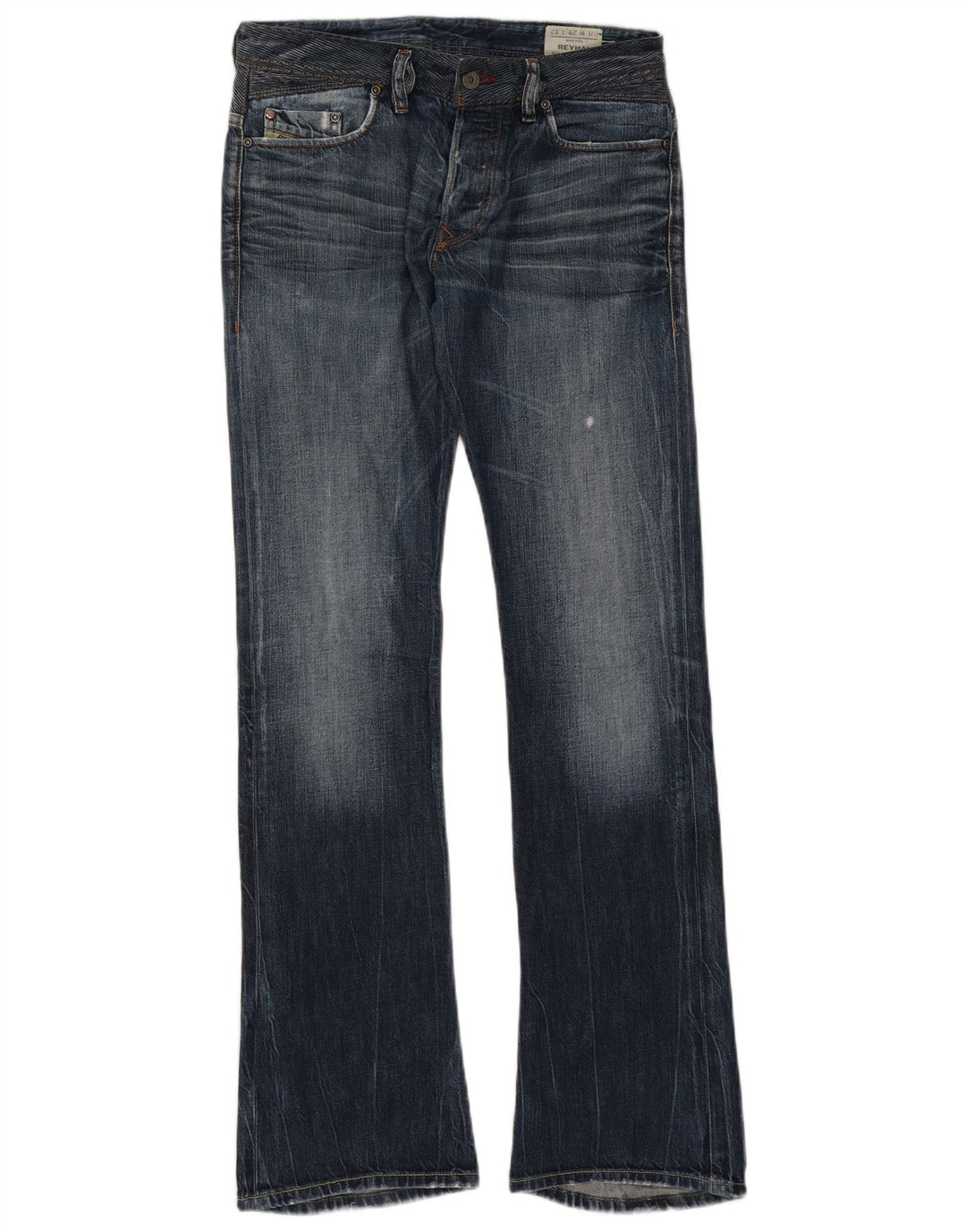 Blugi pentru bărbați Diesel Reyhan Bootcut W29 L32 Bumbac bleumarin