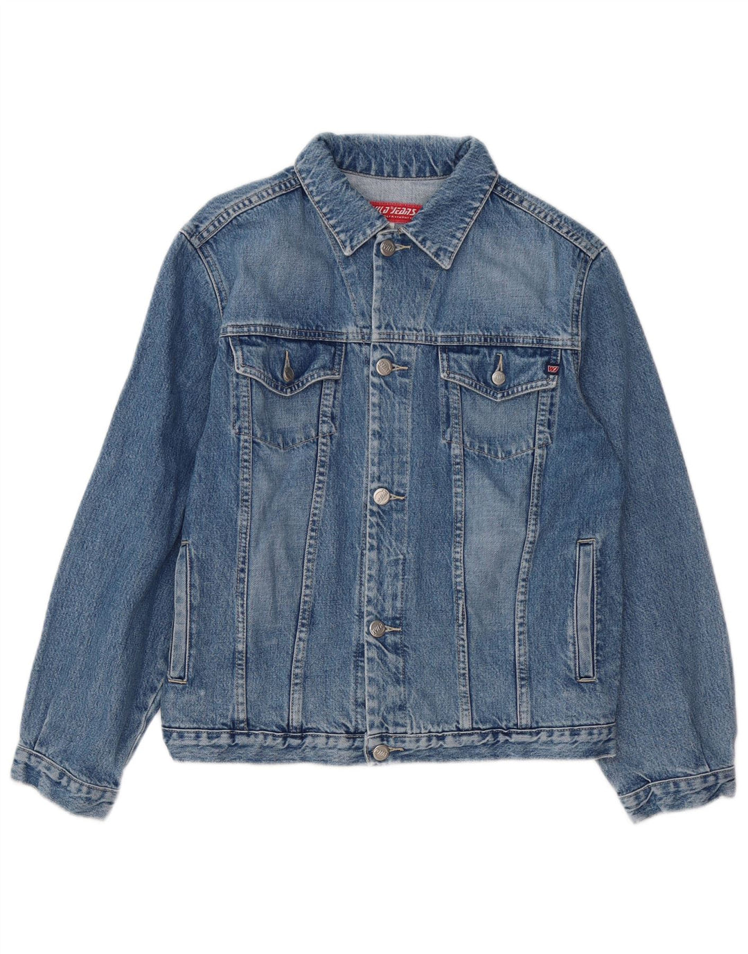 Jachetă de blugi pentru femei Wild Jeans UK 18 XL Bumbac albastru