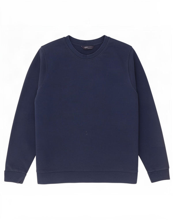 Pulover pentru femei Marks & Spencer UK 20 2XL Bumbac bleumarin