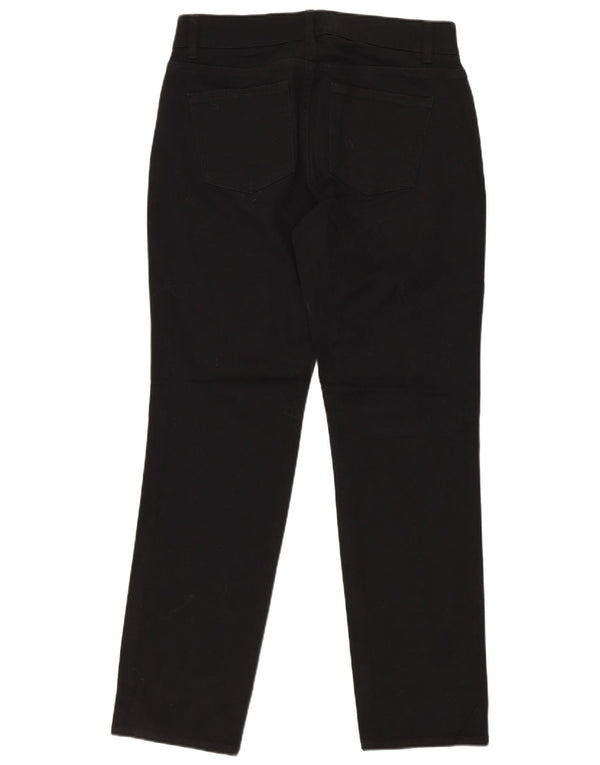 Pantaloni casual drepti pentru femei Chaps US 4 Small W27 L27 Bumbac negru